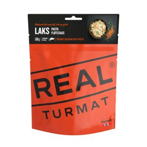 Real Turmat, Laks Med Pasta Og Fløtesaus 500g, Turmat