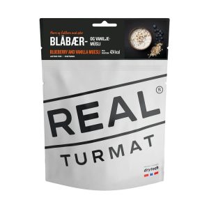 Real Turmat, Blåbær Og Vaniljemüsli 350g, Turmat