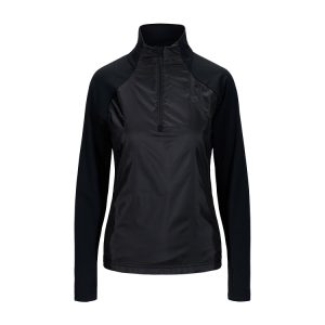 Northug, Marcialonga Wind 1/2 Zip Wmn, Black, Genser