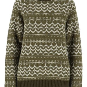 Twentyfour, Finse Embla Ullgenser D, Oliven, Genser