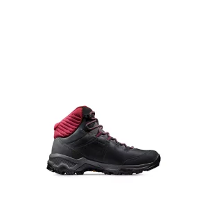Mammut, Nova Iv Mid Gtx Women, Black/Blood Red, Tursko