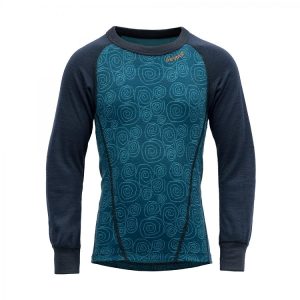 Devold, Duo Active Merino Shirt Kid, Flom, Ulltrøye