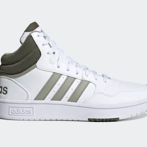 Adidas, Hoops 3.0 Mid, Ftwwht/Silpeb/Olistr, Joggesko