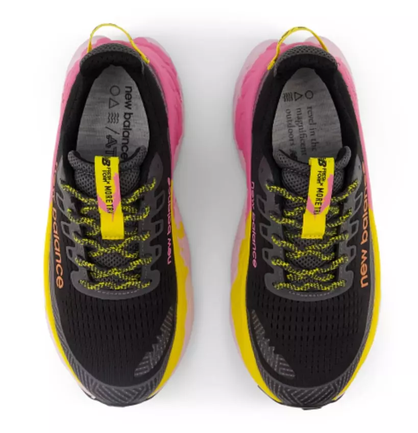 New Balance, Fresh Foam X Trail More v3, Black/Ginger Lemon, Joggesko - Image 3